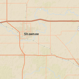 2501-2505 Jenny Drive Shawnee OK  Street Map