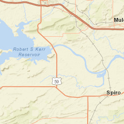 County Road E1220, Spiro, OK 74959 Street Map