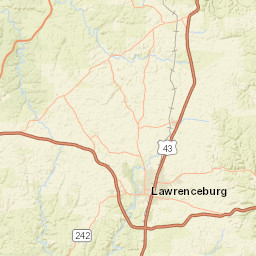 4026-4120 Andrew Jackson Highway, Ethridge, TN Street Map