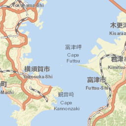 Yokohama, Japan Street Map