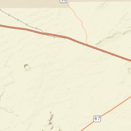 Meteor Crater Road, Winslow, AZ 86047 Street Map
