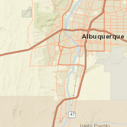 2850-2864 Comanche Road Northeast, Albuquerque Street Map