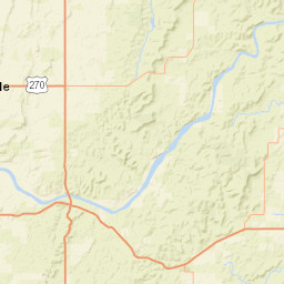 Bucklucksky McAlester OK 74501 Street Map