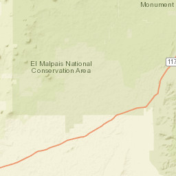 Highway 117, Grants, NM 87020, USA Street Map