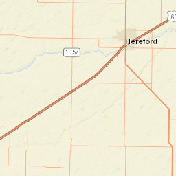 3901-3949 Farm to Market Road 1057 Hereford TX Street Map