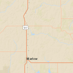 1616 South Whaley Road, Bray, OK 73055 Street Map