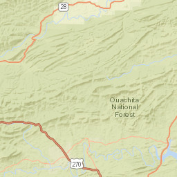 3017 Arkansas 27, Ouachita National Forest Street Map
