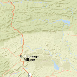 Highway 7, Jessieville, AR 71949, USA Street Map