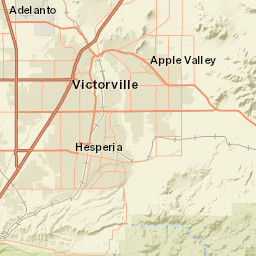 11588 Air Expressway, Adelanto, CA Street Map