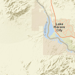 3400-3458 Desert Lake Drive, Lake Havasu Street Map