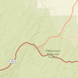 1846 Arizona 260, Sitgreaves National Forest Street Map