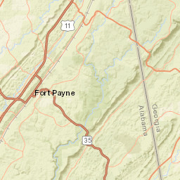 200 Gault Avenue South, Fort Payne, AL Street Map