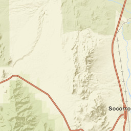 U.S. 85 & Interstate 25, San Acacia, NM Street Map