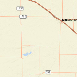 1829-1859 Farm to Market 298, Muleshoe Street Map