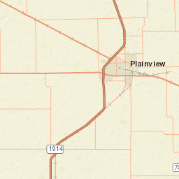 Marshall Formby Memorial Hwy Hale Center Street Map