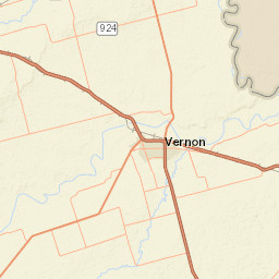 12000-12198 North 21st Street, Vernon, TX Street Map
