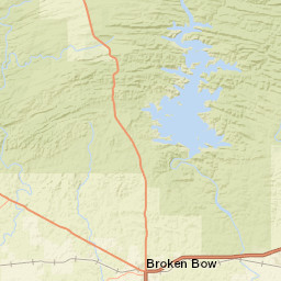 300 OK-3 Broken Bow OK 74728 Street Map