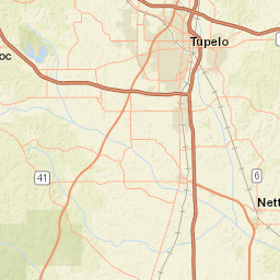 1001-1109 Reese Street, Tupelo, MS 38804 Street Map