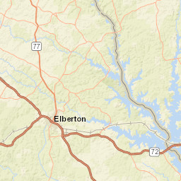 Calhoun Falls Highway, Elberton, GA 30635 Street Map