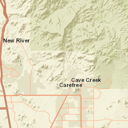 121 Easy Street, Carefree, AZ 85377, USA Street Map