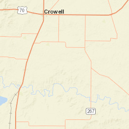 Farm to Market 2003, Crowell, TX 79227 Street Map