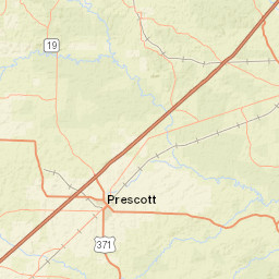State Highway 200, Prescott, AR 71857 Street Map