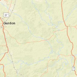 205-225 Ouachita Road 371, Chidester, AR Street Map