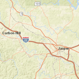 843 Albritton Road, Parrish, AL 35580, USA Street Map