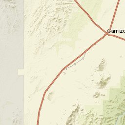 U.S. 380, Carrizozo, NM 88301 Street Map