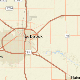 Texas Tech University 3070-3072 18th Street Lubbock TX Street Map