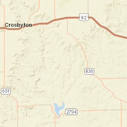 101-199 West Main Street, Crosbyton, TX Street Map