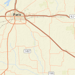 3995 FM195 Paris TX 75462 America Street Map