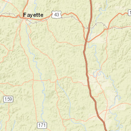 6970-6992 AL-159 Fayette AL 35555 Street Map