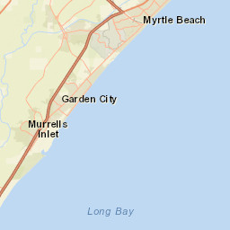 8th Avenue North, Myrtle Beach, SC Street Map