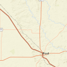 Slaton, TX 79364, USA Street Map