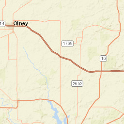 FM2075 Graham TX 76450 USA Street Map