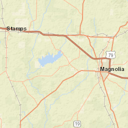 521 E North St Magnolia Arkansas Street Map