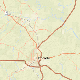 5058 Calion Hwy El Dorado Arkansas Street Map