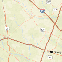 4100-4298 U.S. 176, Santee, SC 29142 Street Map