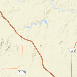 2603-2641 County Road 310, Justiceburg Street Map