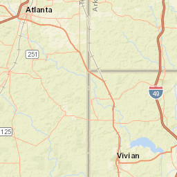 17665 Munnerlyn Chapel Road, Ida, LA Street Map