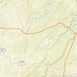 Upper Brad Road, Strawn, TX 76475 Street Map