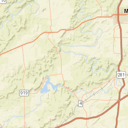 U.S. 281, Santo, TX 76472, USA Street Map