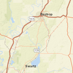 2005 E Madison Ave Bastrop LA Street Map
