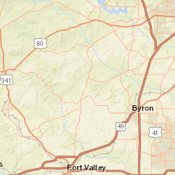 9131 Miami Valley Road Fort Valley GA Street Map