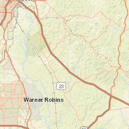 Sgoda Road & Interstate 16, Macon, GA Street Map