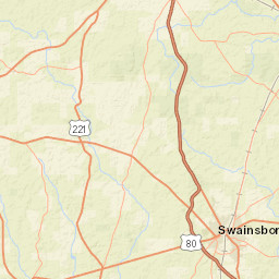 2903-2999 West Street, Adrian, GA Street Map