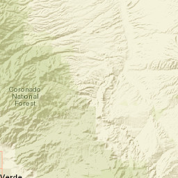 East Mount Lemmon Highway, Tucson, AZ Street Map