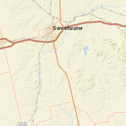 101-199 Beall Street, Sweetwater, TX  Street Map