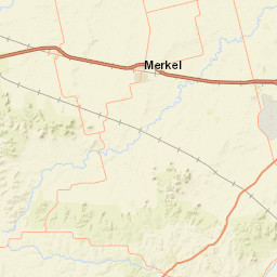 Interstate 20 Frontage Road, Merkel, TX Street Map